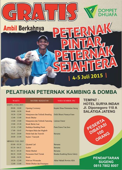 Peternak Pintar Peternak Sejahtera