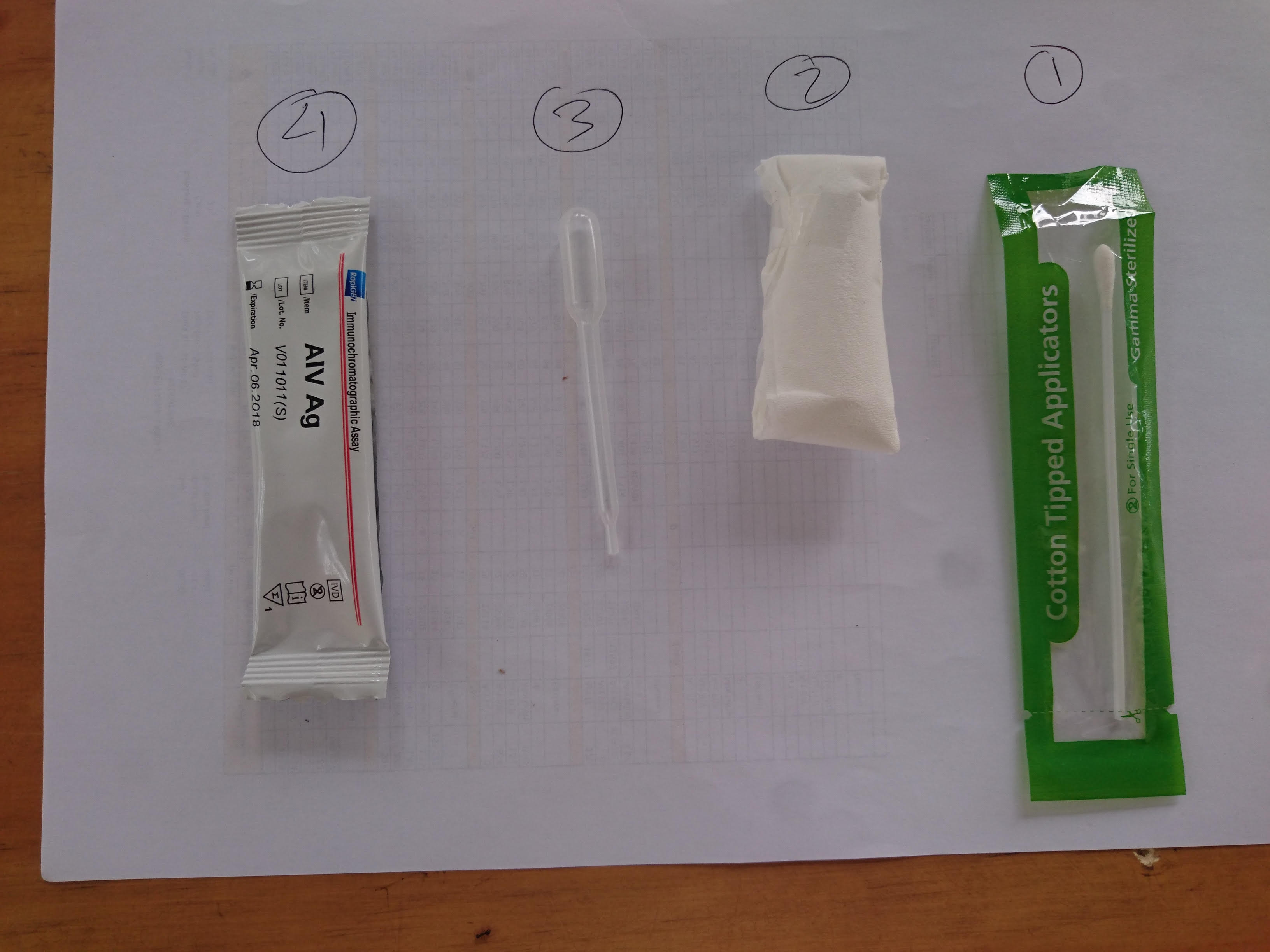 Alat test virus flu burung