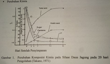 silase perubahan kimia